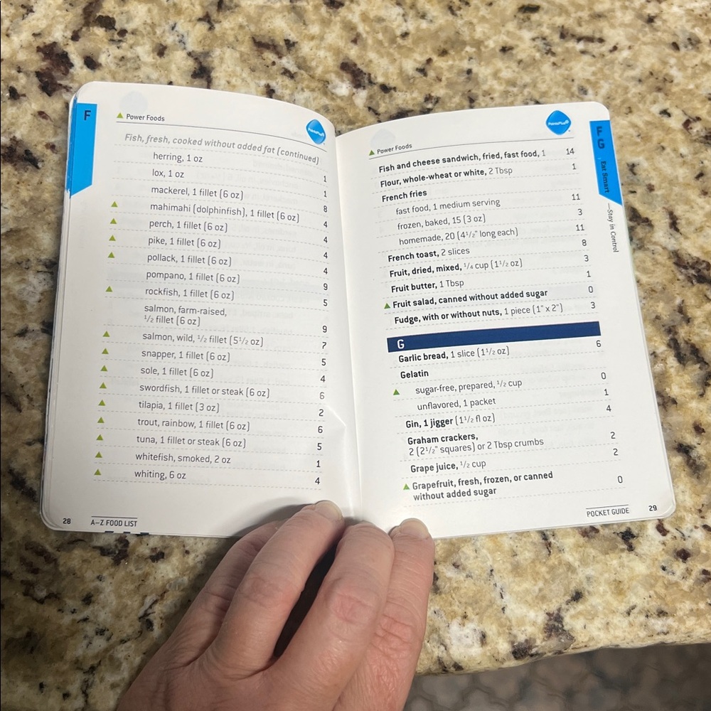 Weight Watchers PointsPlus Dining Set with Pocket Guide and Points Plus Calcu - Picture 7 of 9